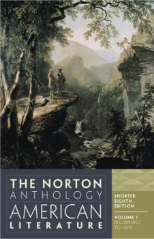 Paperback The Norton Anthology of American Literature Book