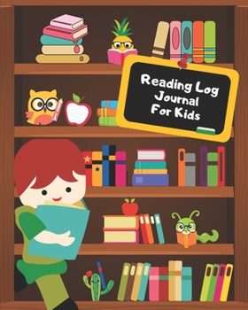 Reading Log Journal For Kids: Notebook For Children Ages 7 - 12 / Gifts for Young Book Lovers / Reading Tracker for Adults, Women, Men, Girls