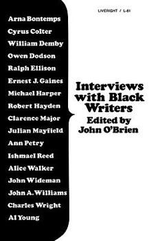 Paperback Interviews with Black Writers Book