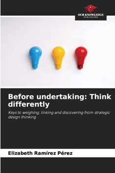 Paperback Before undertaking: Think differently Book
