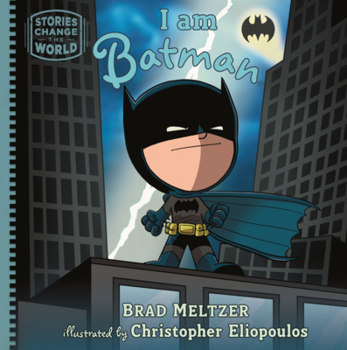 Library Binding I Am Batman Book