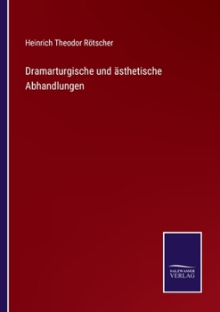 Paperback Dramarturgische und ästhetische Abhandlungen [German] Book