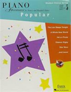 Paperback Faber Piano Adventures - Student Choice Series: Popular Level 5 Book