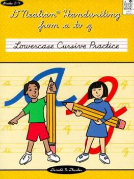 Paperback D'Nealian Handwriting from A to Z: Lowercase Cursive Practice Book