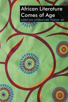 Hardcover Alt 40: African Literature Comes of Age Book