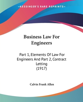 Business Law for Engineers