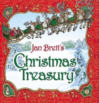 Hardcover Jan Brett's Christmas Treasury Book