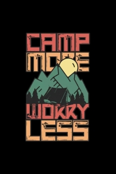 Paperback Camping, classics, festival music funny: Blank Lined Notebook Journal for Work, School, Office - 6x9 110 page Book