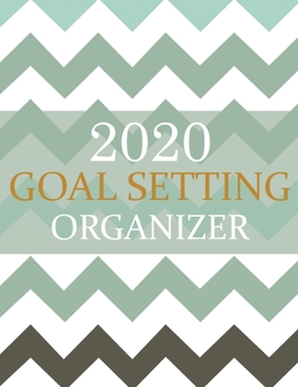 2020 Goal Setting Organizer: This undated Journal to help you track your monthly, weekly and yearly goals | With this ledger you can track your ... Xmas and NYE gift! (This is my Year Planner)