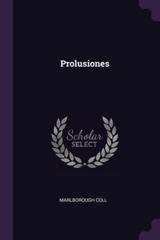 Paperback Prolusiones Book