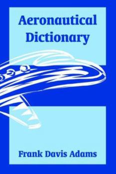 Paperback Aeronautical Dictionary Book