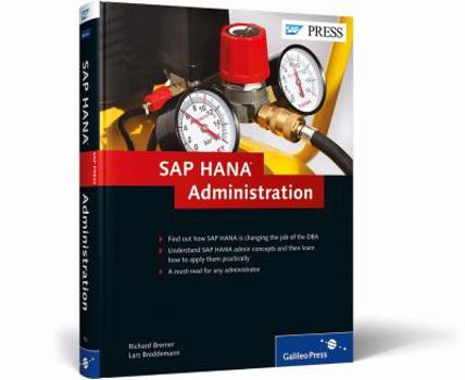 Hardcover SAP Hana Administration Book