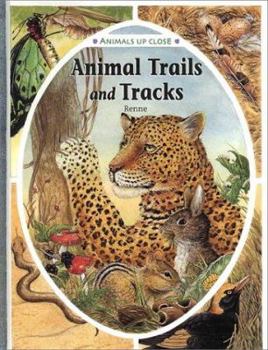 Library Binding Animal Trails and Tracks Book