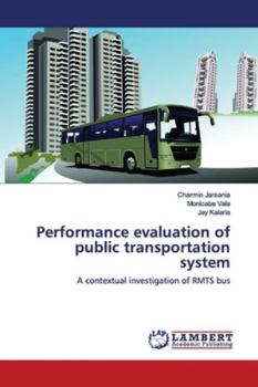 Paperback Performance evaluation of public transportation system Book