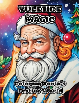 Paperback Yuletide Magic: Coloring Santa's Festive World Book