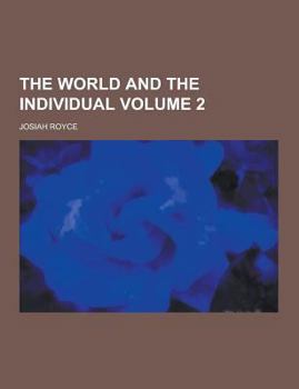 Paperback The World and the Individual Volume 2 Book