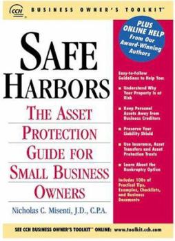 Paperback Safe Harbors: An Asset Protection Guide for Small Business Owners (Business Owner's Toolkit series) Book