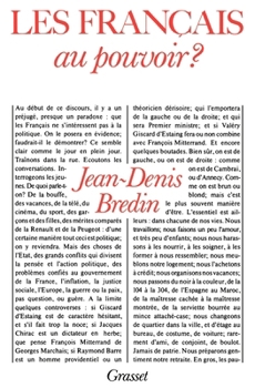 Paperback Les français au pouvoir ? [French] Book