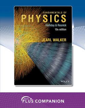 Paperback Wiley Plus Companion for Fundamentals of Physics, Halliday & Resnick 10th Edition Book