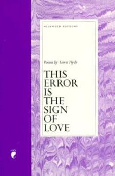 Paperback This Error is the Sign of Love Book