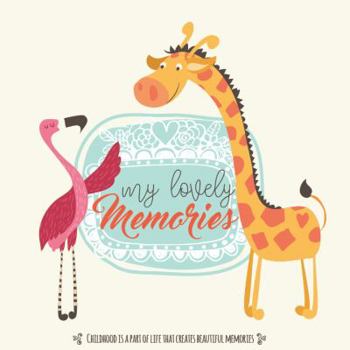 Baby Product Photo Album for 3x3 Square Prints: My Lovely Memories (Hardcover) Book