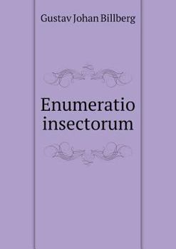 Paperback Enumeratio insectorum [Latin] Book