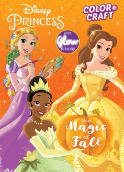 Paperback Disney Princess Color & Craft: The Magic of Fall Book