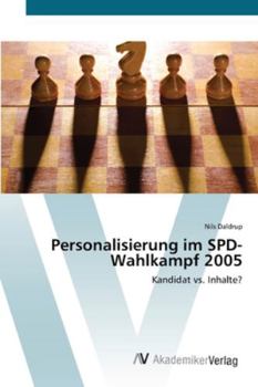 Paperback Personalisierung im SPD-Wahlkampf 2005 [German] Book