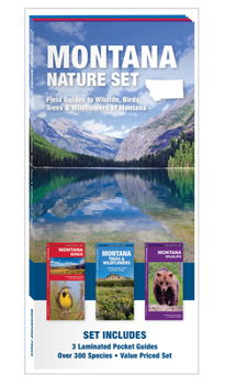 Misc. Montana Nature Set: Field Guides to Wildlife, Birds, Trees & Wildflowers of Montana Book