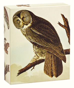 Misc. Teneues - Quicknotes: Audubon Owls, Notecards, 20 Full Color Notecards, 20 Classic White Envelopes, 4 Designs, 5 Cards Each Design, Keepsake Box, Magn Book