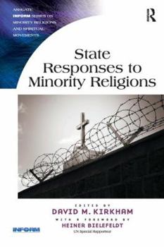 Paperback State Responses to Minority Religions. Edited by David Kirkham Book
