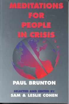 Paperback Meditations for People in Crisis Book