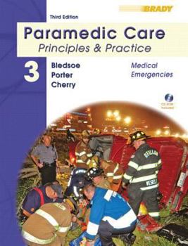 Hardcover Paramedic Care: Principles & Practice: Medical Emergencies [With CDROM] Book