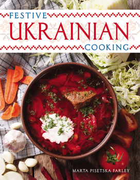Hardcover Festive Ukrainian Cooking Book