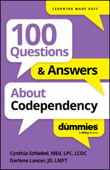 Paperback 100 Questions & Answers about Codependency for Dummies Book