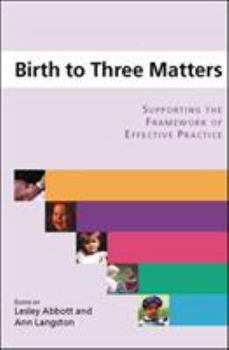 Paperback Birth to Three Matters Book