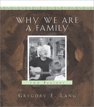 Hardcover Why We Are a Family Book