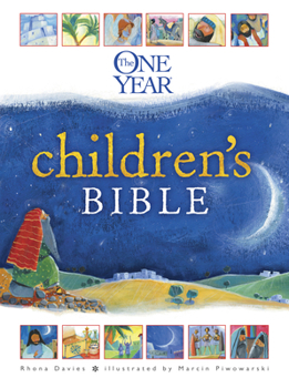 Hardcover The One Year Children's Bible Book