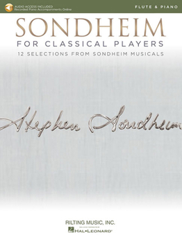 Misc. Sondheim for Classical Players: Flute and Piano with Online Accompaniments Book