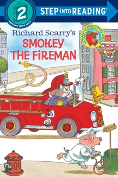 Paperback Richard Scarry's Smokey the Fireman Book