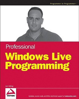 Paperback Professional Windows Live Programming Book