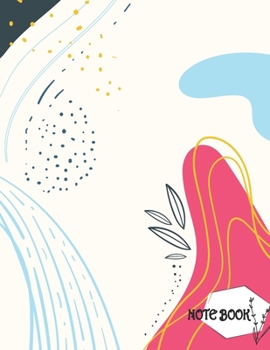 notebook: Notebook with cute cartoon cover Extra large (8.5 x 11) inches, 110 pages ,  Line page.