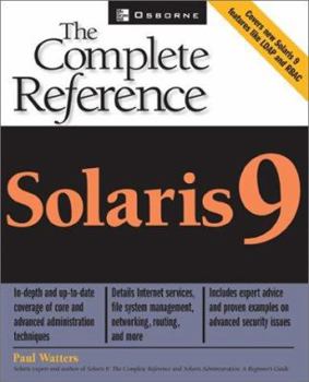 Paperback Solaris 9: The Complete Reference Book