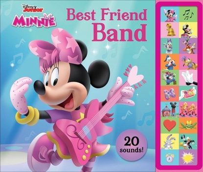 Hardcover Disney Junior Minnie Mouse: Best Friend Band Sound Book [With Battery] Book