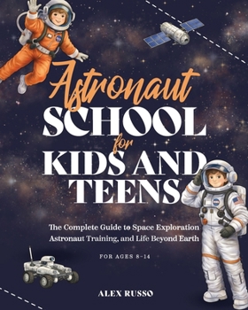 Paperback Astronaut School for Kids and Teens: The Complete Guide to Space Exploration, Astronaut Training, and Life Beyond Earth Book