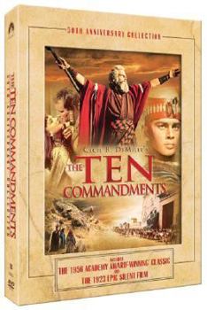 DVD The Ten Commandments Book