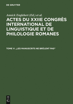 Hardcover "Les manuscrits ne brûlent pas" [French] Book