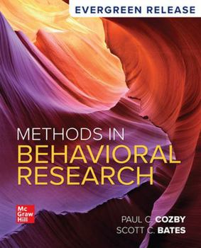 Hardcover Mhe High School Methods in Behavioral Research Book