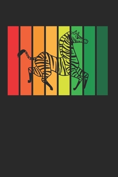 Zebra Notizbuch: Zebra Notizbuch für Liebhaber / Notizheft / Notizblock A5 (6x9in) Dotted Notebook / Punkteraster / 120 gepunktete Seiten (German Edition)