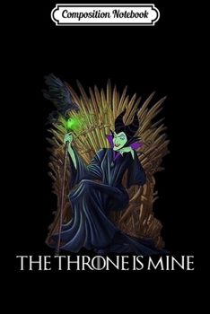 Paperback Composition Notebook: Vintage-Maleficent-The Throne-Is Mine Journal/Notebook Blank Lined Ruled 6x9 100 Pages Book